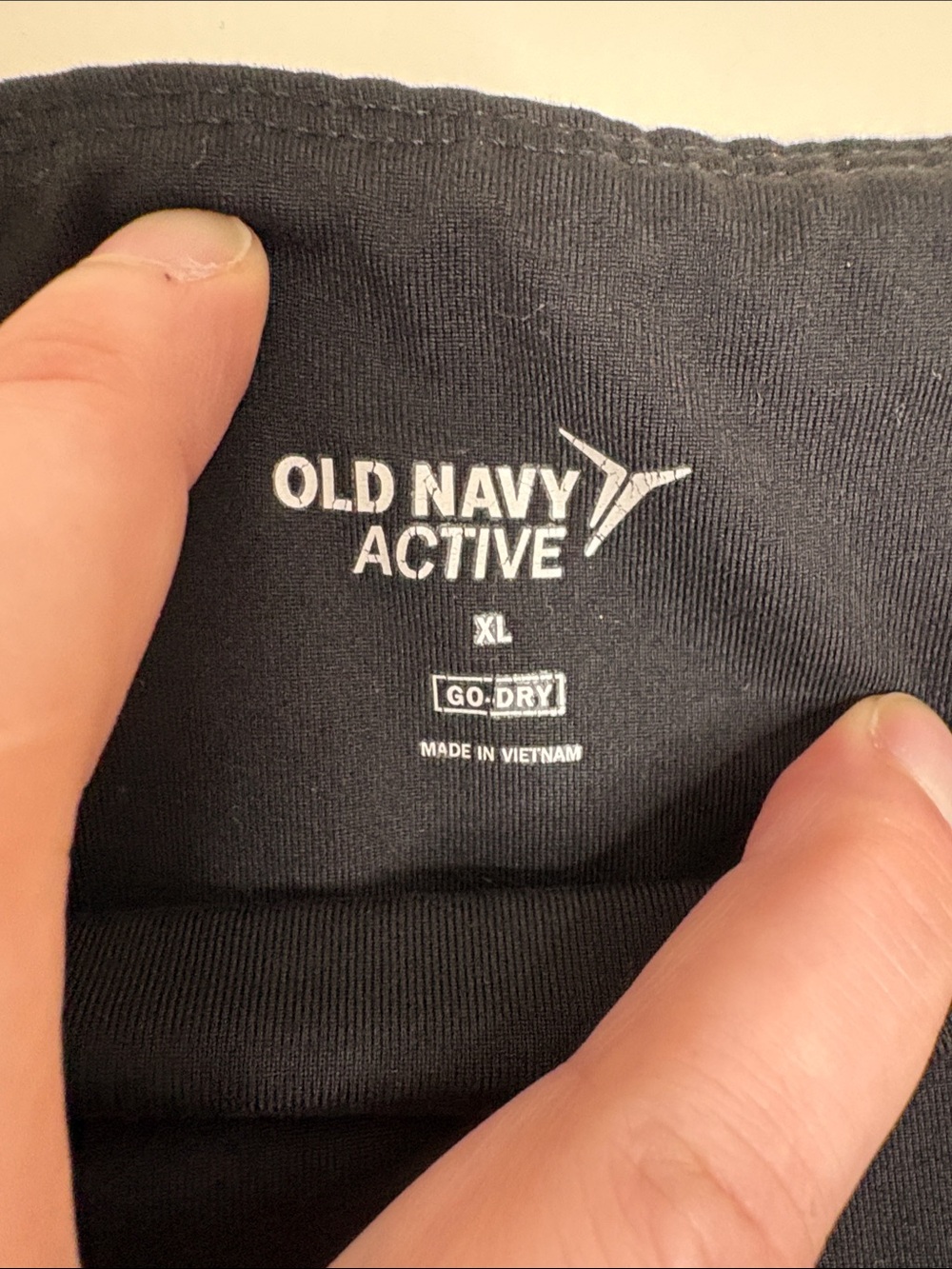 Old Navy Active Black Cropped Leggings XL - Picture 2 of 3